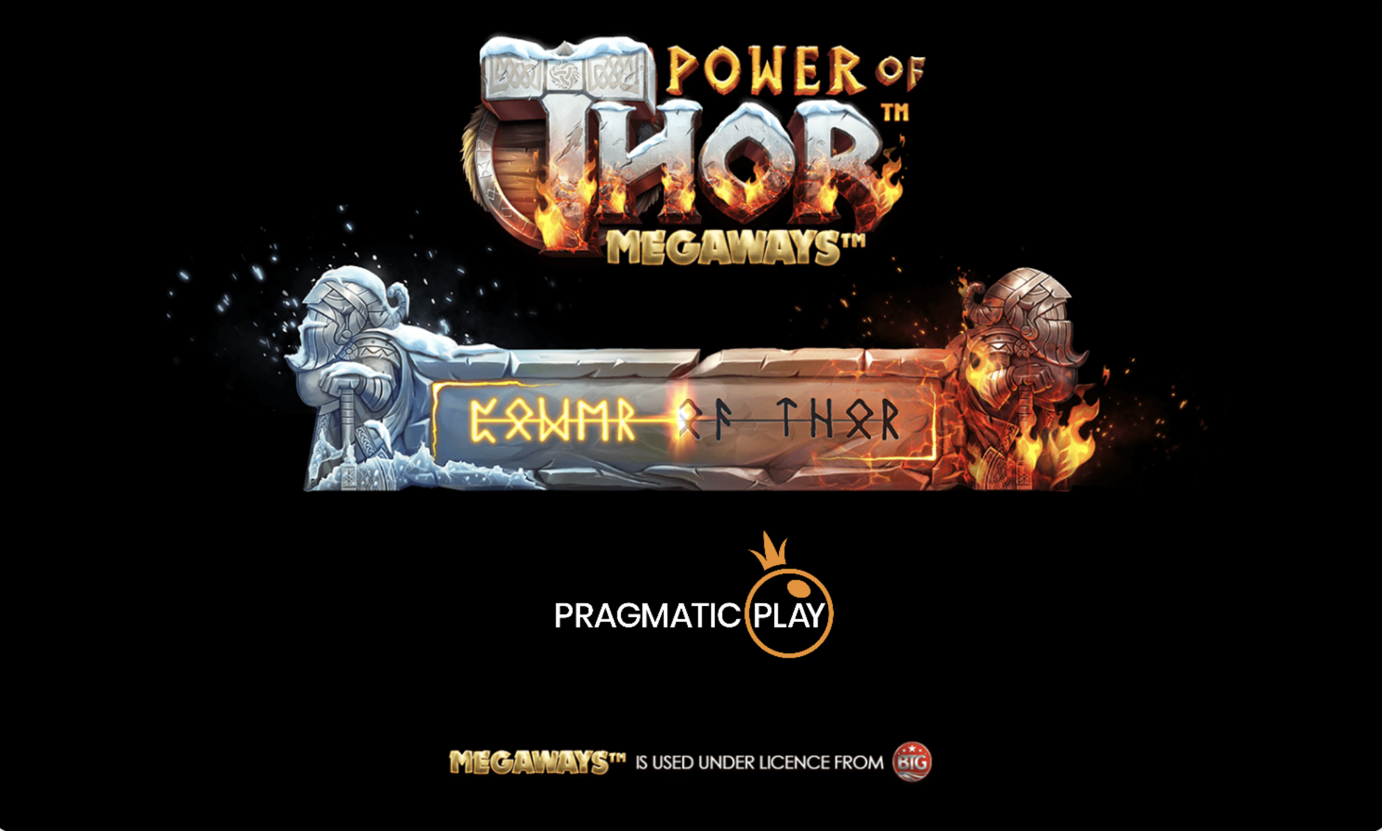 Power of Thor Megaways のゲーム読み込み